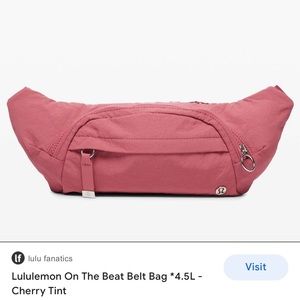 Lululemon belt bag